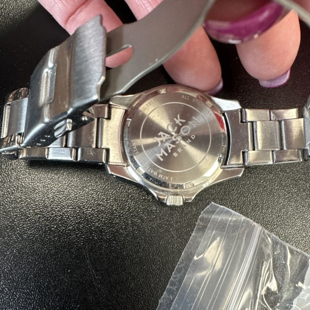 Stainless Steel Sports Watch, Jack Mason Collegiate Team Watch‎